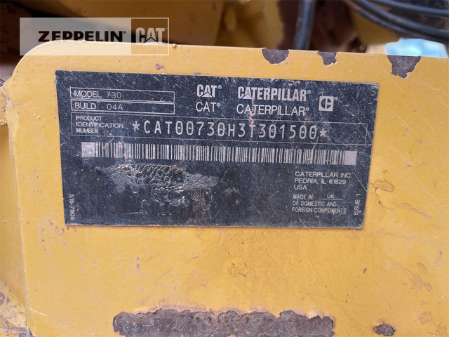 Cat 730-04A - Tombereau articulé: photos 2 Cat 730-04A - Tombereau articulé: photos 2