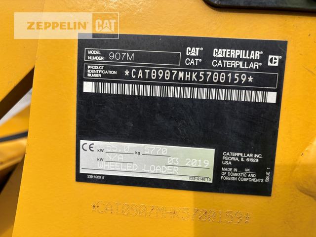 Cat 907M - Chargeuse sur pneus: photos 5 Cat 907M - Chargeuse sur pneus: photos 5
