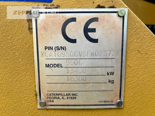 Cat 950G - Chargeuse sur pneus: photos 3 Cat 950G - Chargeuse sur pneus: photos 3