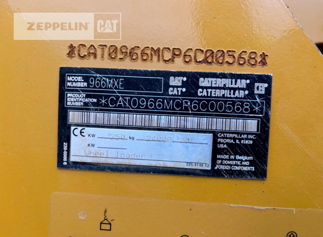 Cat 966MXE - Chargeuse sur pneus: photos 5 Cat 966MXE - Chargeuse sur pneus: photos 5