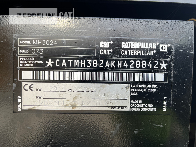 Cat MH3024-07A - Pelle de manutention: photos 2 Cat MH3024-07A - Pelle de manutention: photos 2