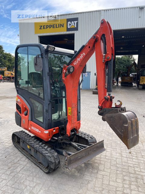 Kubota KX018-4 - Mini pelle: photos 1 Kubota KX018-4 - Mini pelle: photos 1