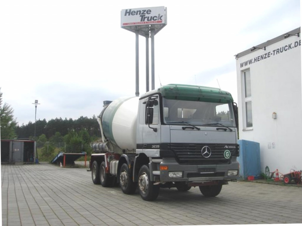 MERCEDES-BENZ Actros 3235 B 8x4 Betonmischer Stetter 9m³ -Deutsch - Camion: photos 1 MERCEDES-BENZ Actros 3235 B 8x4 Betonmischer Stetter 9m³ -Deutsch - Camion: photos 1