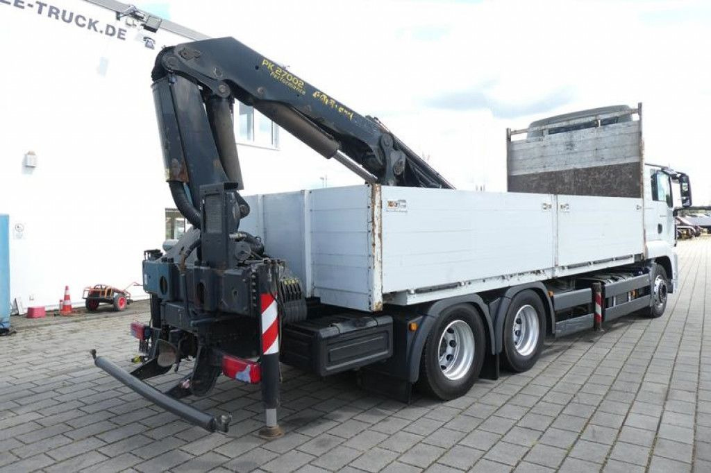 MAN TG-S 26.440 6x4 Pritsche Heckkran PK 27002+Funk - Camion grue: photos 5 MAN TG-S 26.440 6x4 Pritsche Heckkran PK 27002+Funk - Camion grue: photos 5