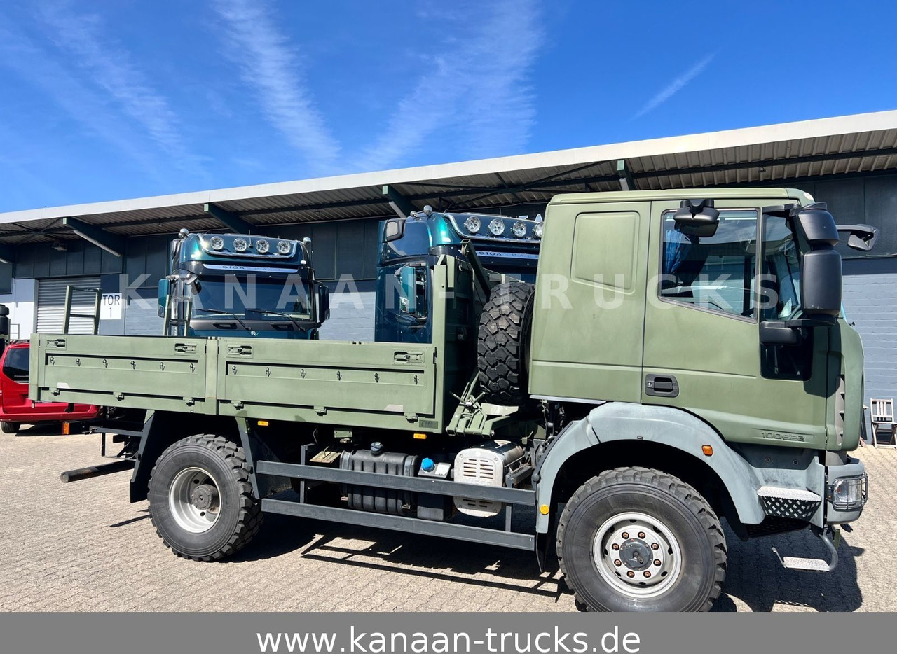 Camion plateau Iveco ML100E22WM-BW 4x4 Miltär Camper Exped 19 TKm: photos 7