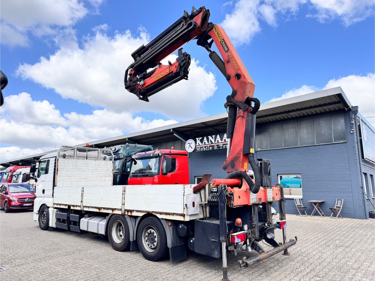 MAN 26.480 TGX 6x2 Palfinger 23002 Fly-Jib ca 21 m - Camion grue: photos 1 MAN 26.480 TGX 6x2 Palfinger 23002 Fly-Jib ca 21 m - Camion grue: photos 1