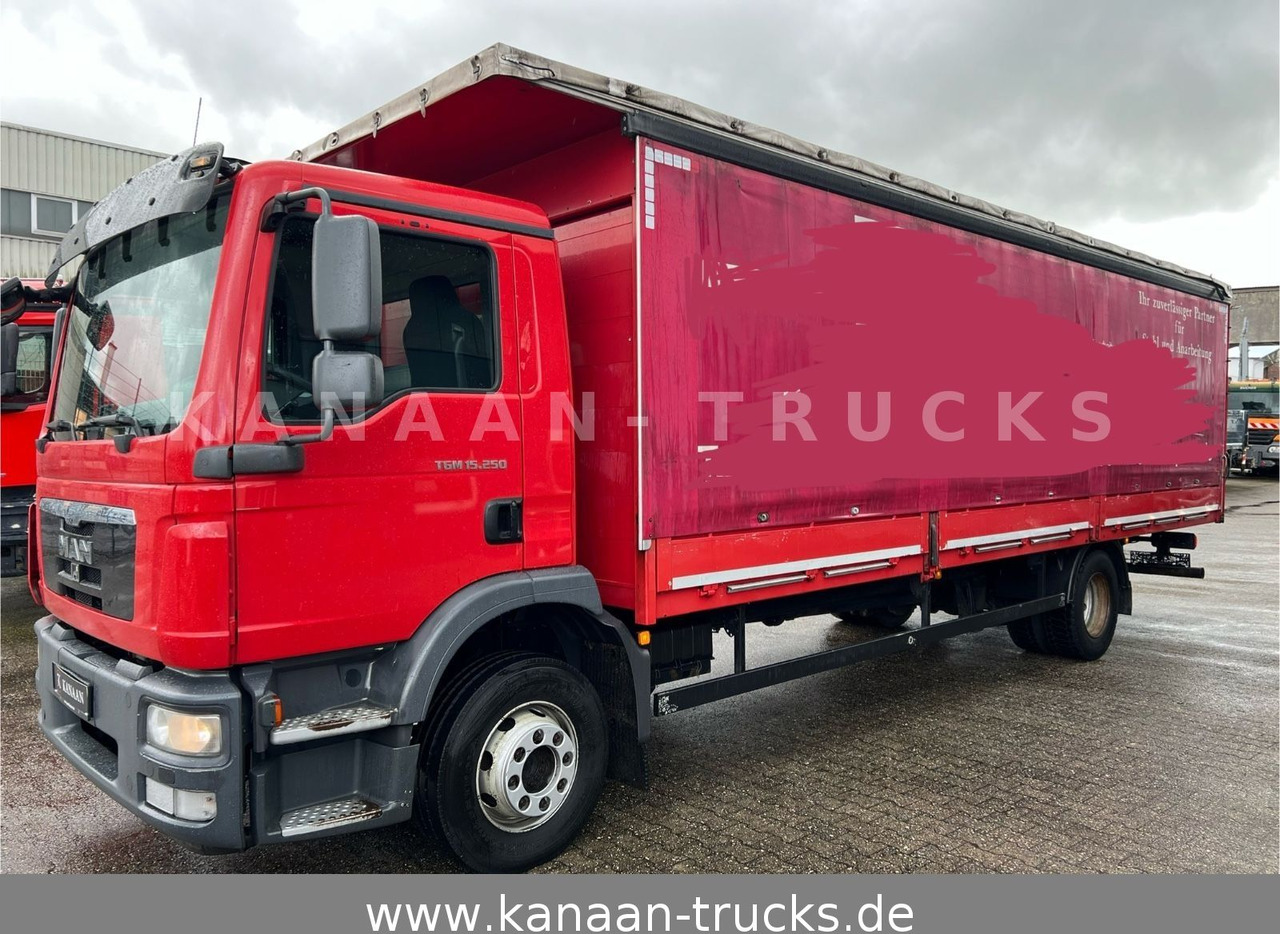 MAN TGM 15.250 Spezial Aufbau Langmaterial 7,5m - Camion à rideaux coulissants: photos 2 MAN TGM 15.250 Spezial Aufbau Langmaterial 7,5m - Camion à rideaux coulissants: photos 2