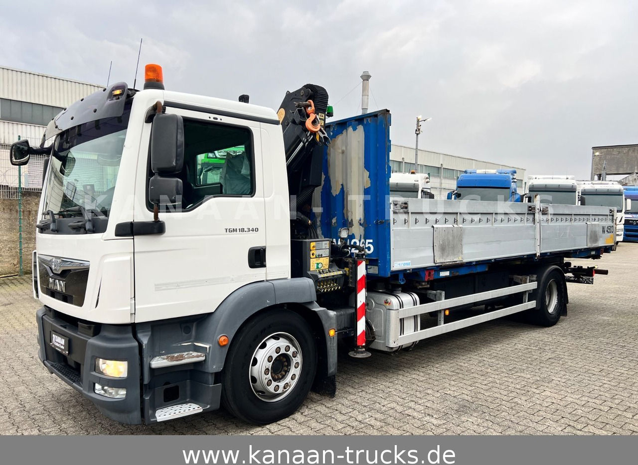 MAN TGM 18.340 LL BDF PK9002 Pritsche EURO6 - Camion grue: photos 3 MAN TGM 18.340 LL BDF PK9002 Pritsche EURO6 - Camion grue: photos 3