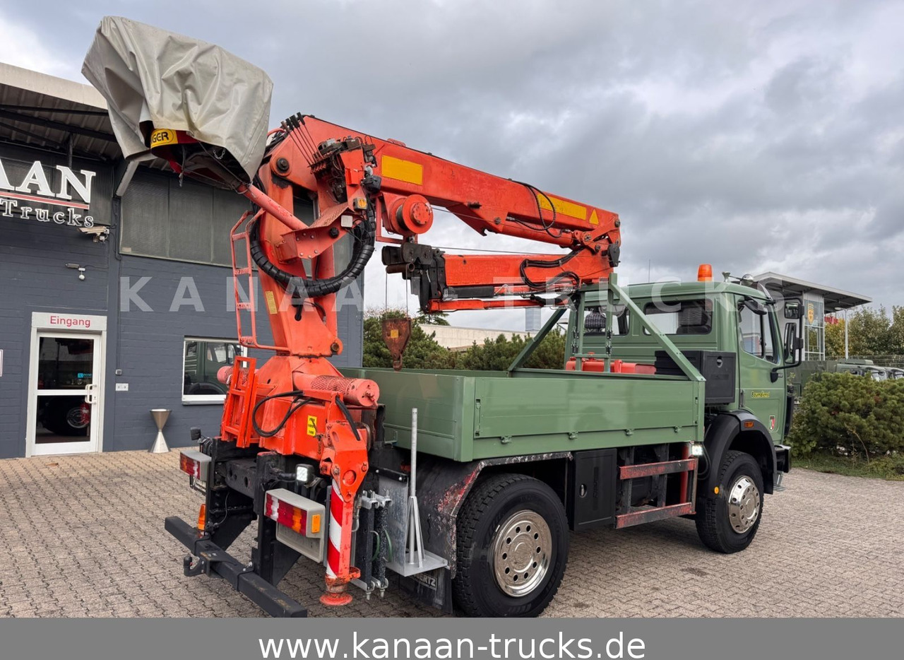 Mercedes-Benz 1417 AK Allrad Palfinger Montagekran 17,7m 64TKM - Camion grue: photos 5 Mercedes-Benz 1417 AK Allrad Palfinger Montagekran 17,7m 64TKM - Camion grue: photos 5