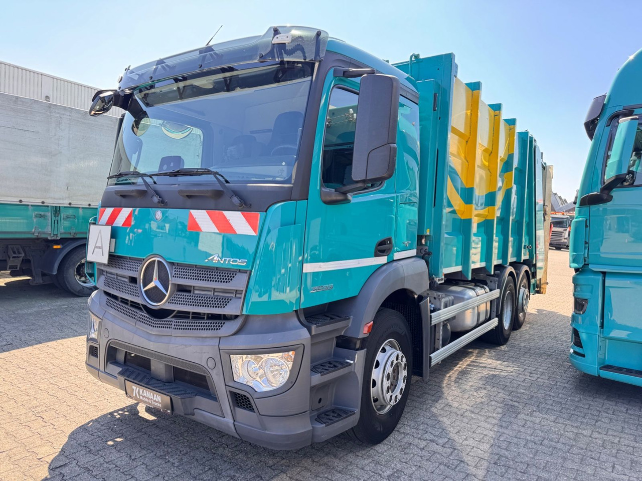 Mercedes-Benz 2533 Antos Müllwagen Zöller ATM bei 90Tkm - Benne à ordures ménagères: photos 2 Mercedes-Benz 2533 Antos Müllwagen Zöller ATM bei 90Tkm - Benne à ordures ménagères: photos 2
