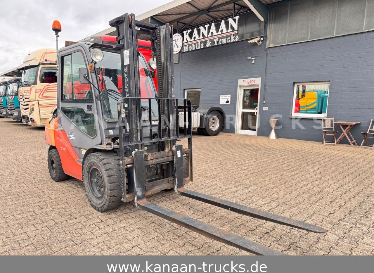 Toyota Tonero 35 Diesel Stapler 3.274h Sideshift - Chariot élévateur diesel: photos 2 Toyota Tonero 35 Diesel Stapler 3.274h Sideshift - Chariot élévateur diesel: photos 2