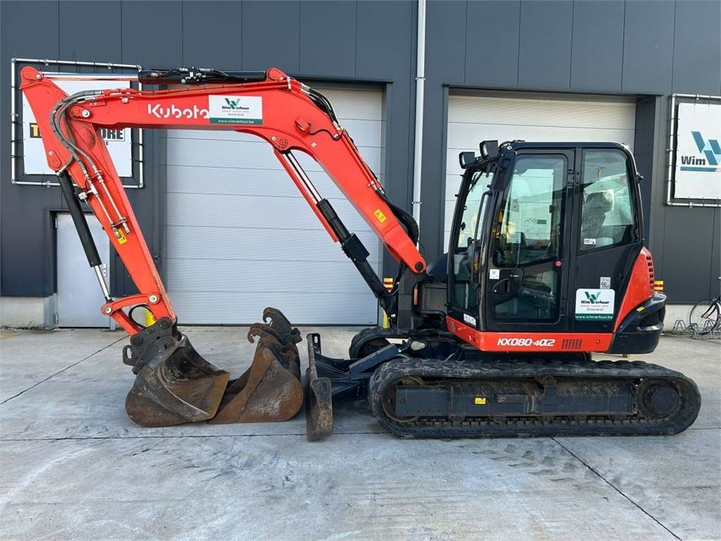 Mini pelle Kubota KX080-4 (7262): photos 1