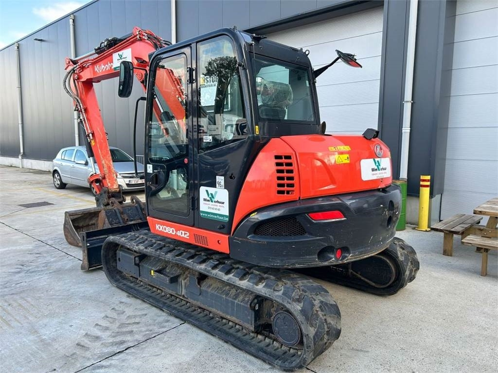 Kubota KX080-4 (7262) - Mini pelle: photos 2 Kubota KX080-4 (7262) - Mini pelle: photos 2